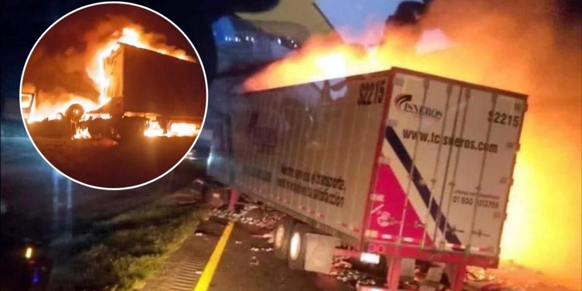 Personas Calcinadas En La Carretera Laredo - Salud Regia