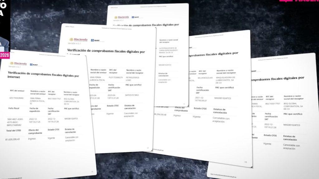 Facturas Entre Despacho De Samuel García Y Emrpesas Investigadas Por Fgr. - Salud Regia